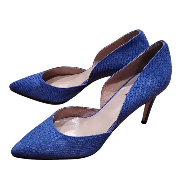 Ava & Aiden Snakeskin Pattern D'Orsay Heels Size 40 EU (9.5 US) - Picture 3 of 7